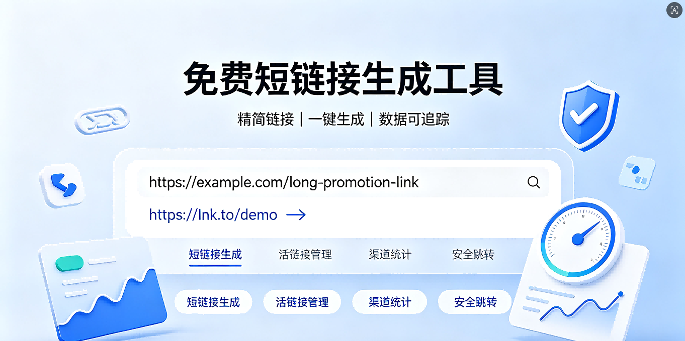 免费短链接生成工具怎么选？附实操步骤与靠谱品牌推荐