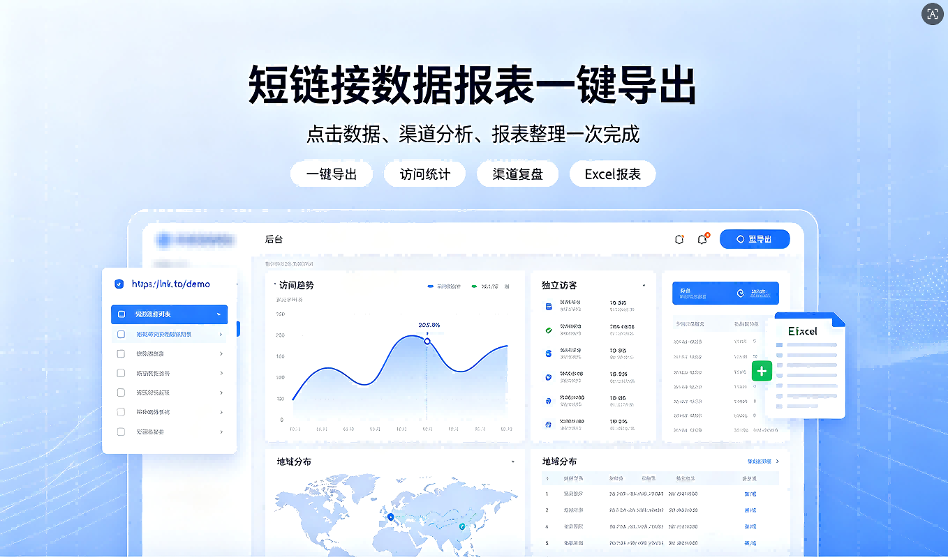 短链接数据报表一键导出怎么弄？实用方法在这里