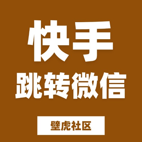 快手跳转微信