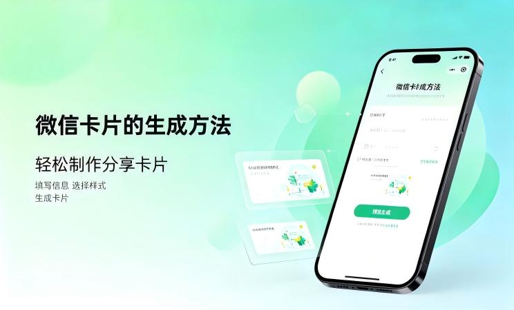 微信卡片的生成方法是什么?