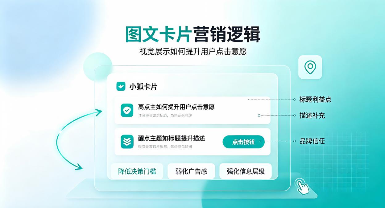 图文卡片营销逻辑：视觉展示如何提升用户点击意愿