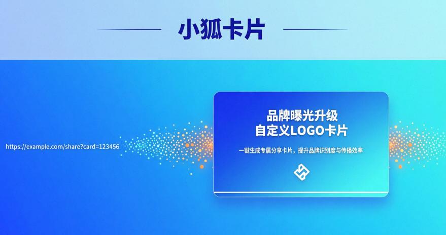 品牌曝光升级：自定义LOGO卡片打造专业推广形象